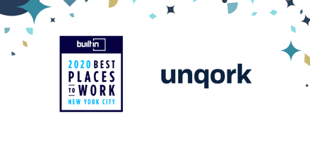 Unqork Ranked #1 of 100 Best Places to Work in NYC