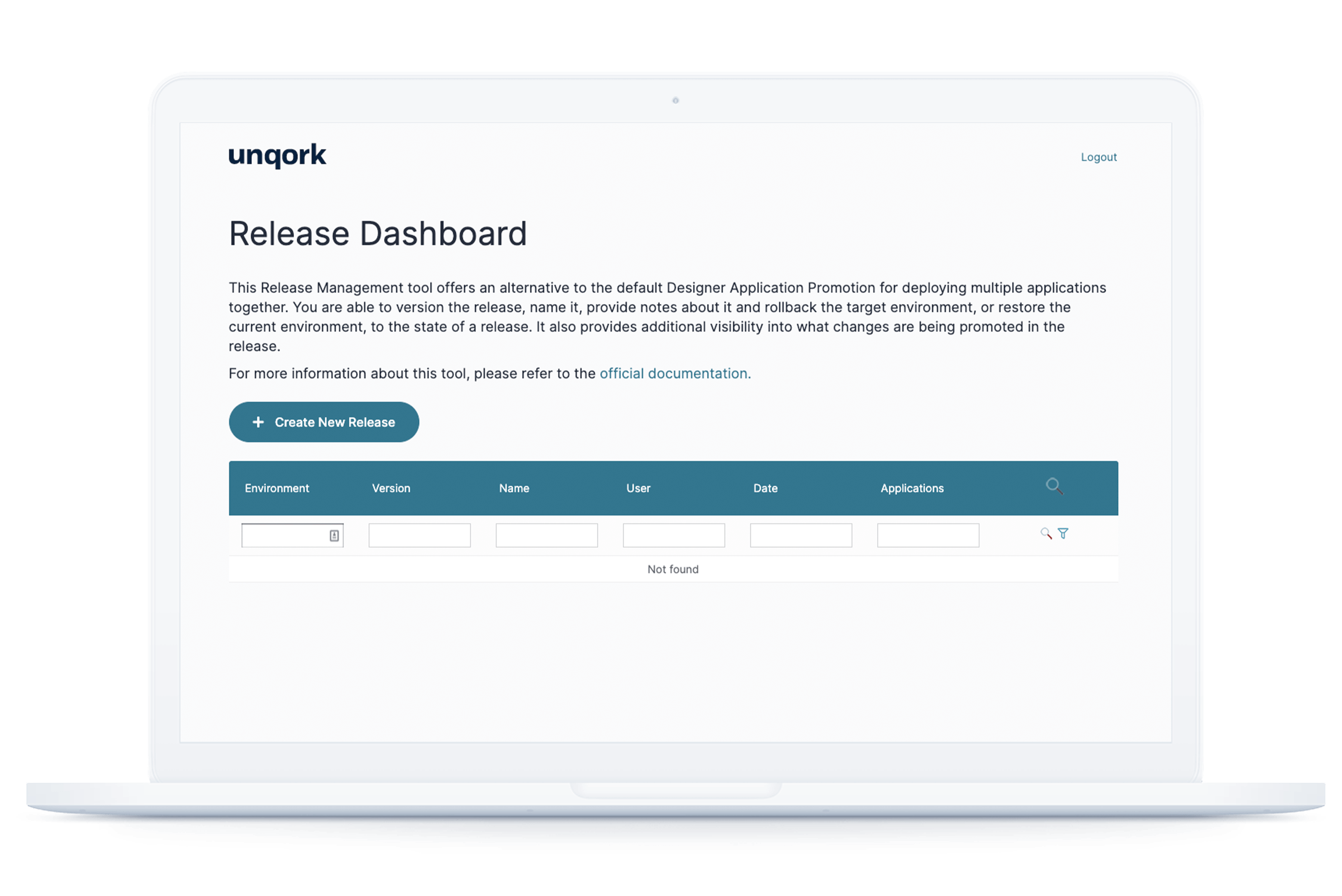 Release Dashbaord